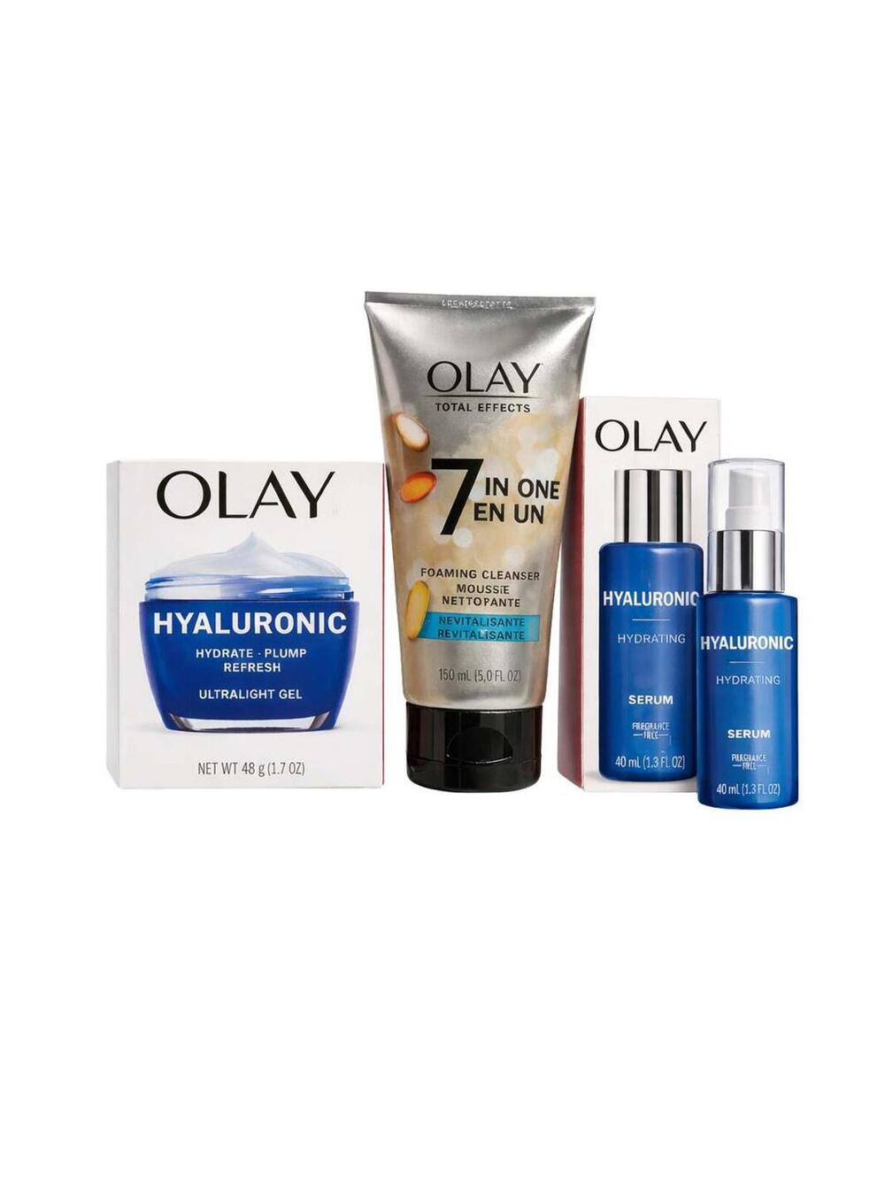 Olay Hydration Skincare Set - 3 Full Size Products
